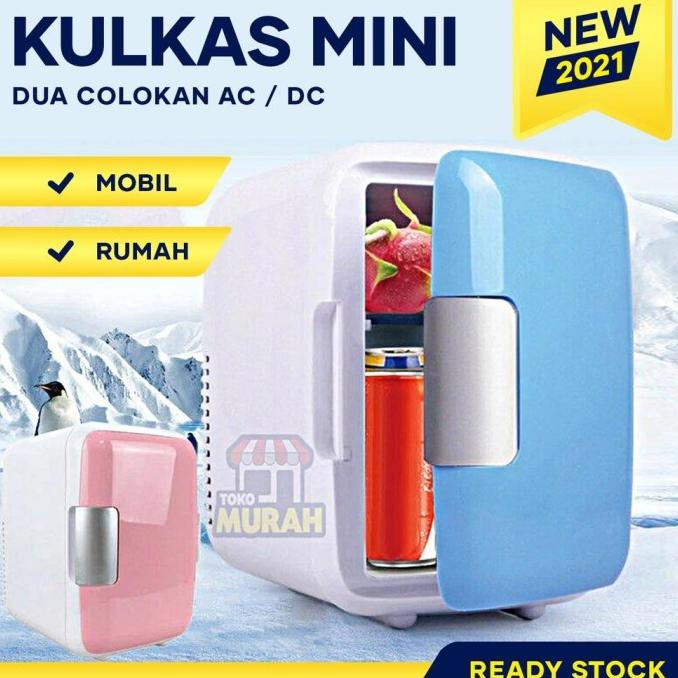 Jual Kulkas Mini Fridge Dual Port Skin Care Mobil Kantor Piknik Frg Fer Shopee