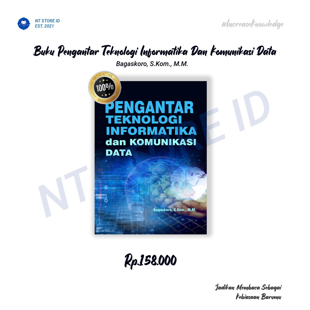 Jual Buku Pengantar Teknologi Informatika Dan Komunikasi Data | Shopee ...