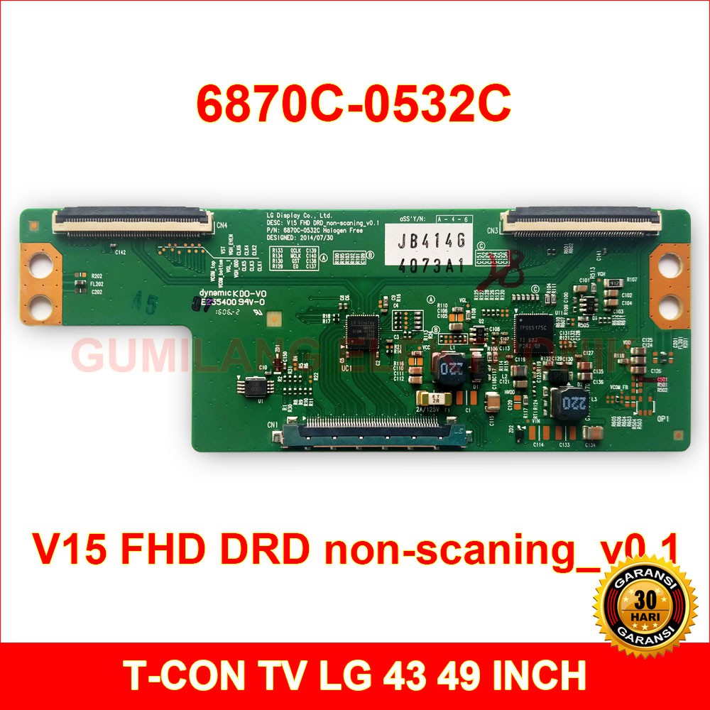 Jual Tcon Tv Led Lg Inch C C V Fhd Drd Non Scaning