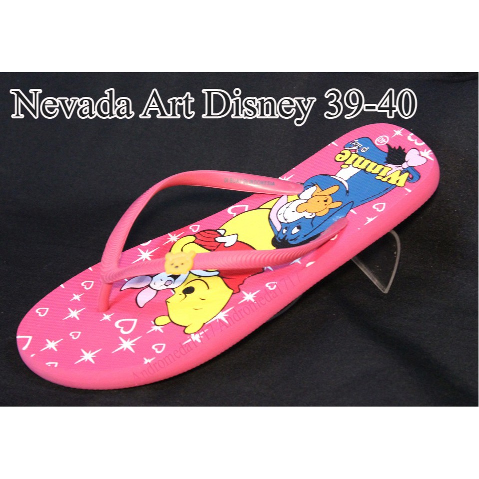 Jual sandal NEVADA X Disney Tsum-Tsum winnie the Pooh Sandal
