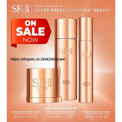 Jual SK-II SK2 SKII LXP SERIES 3 Masterpieces LXP Essence + LXP Serum + LXP  Cream | Shopee Indonesia