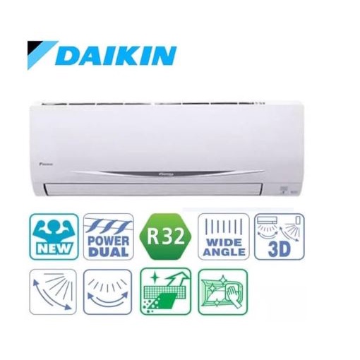 Jual AC DAIKIN FTC25NV14 1 PK PLUS PASANG (Depok Dan Sekitarnya ...