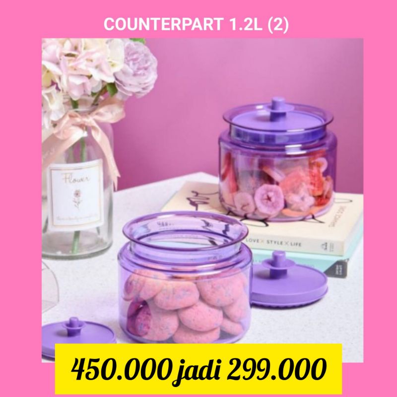 Jual Tupperware - Counterpart (2pcs) | Shopee Indonesia