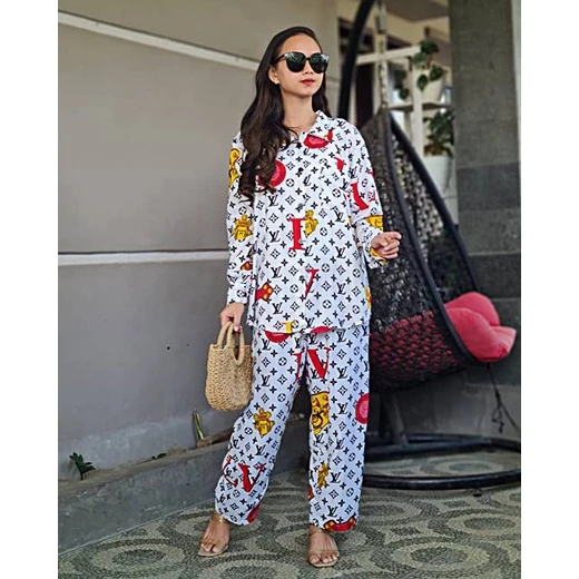Setelan Wanita | Setelan Piyama | One Set Rayon Viscose | Daster Rayon Viscose | One Set Wanita
