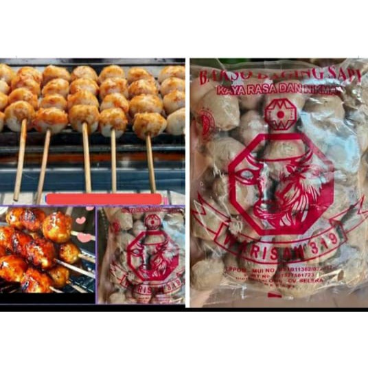 Jual Bakso Bakar Sapi Bakso Warisan 319 Isi 50 Pcs Shopee Indonesia