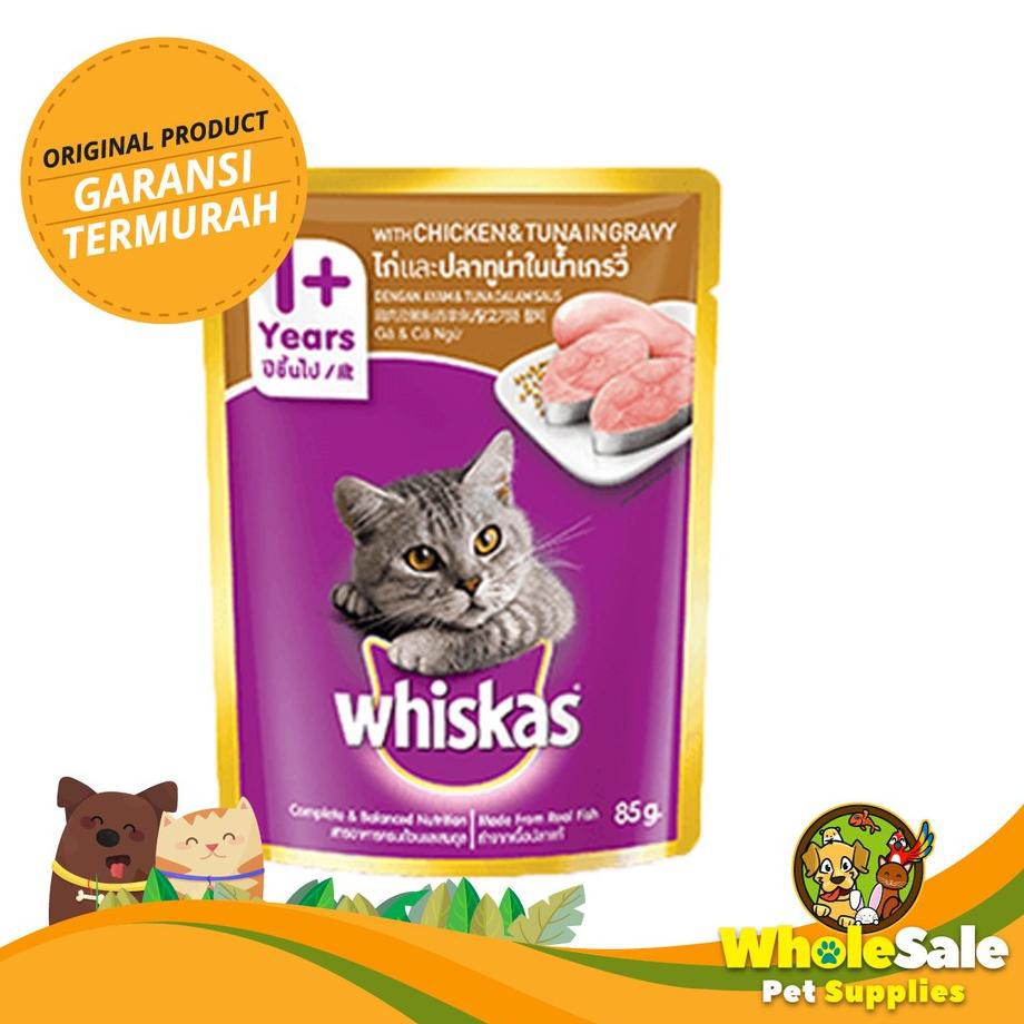 Jual Gratis Ongkir Jgt 770 Whiskas Pouch Chicken Tuna 85gr Shopee Indonesia