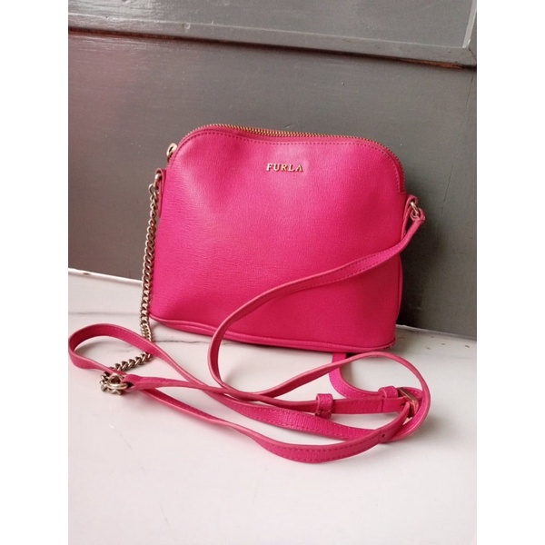 Jual Tas Furla Mini Alma Fushia Shopee Indonesia