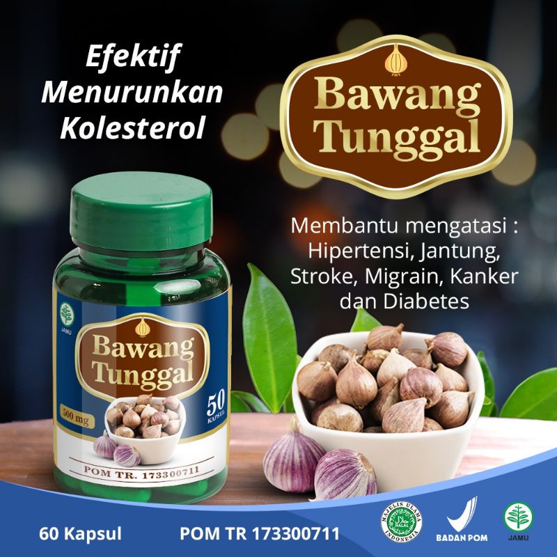 Jual Kapsul Ekstrak Bawang Lanang Obat Darah Tinggi Hipertensi