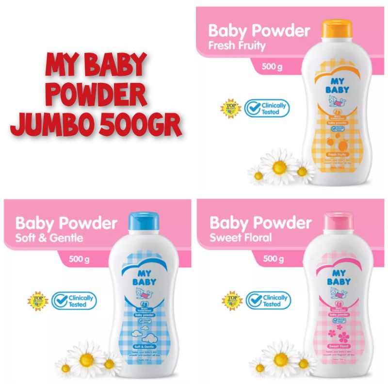 Jual My Baby Baby Powder 500gr Shopee Indonesia