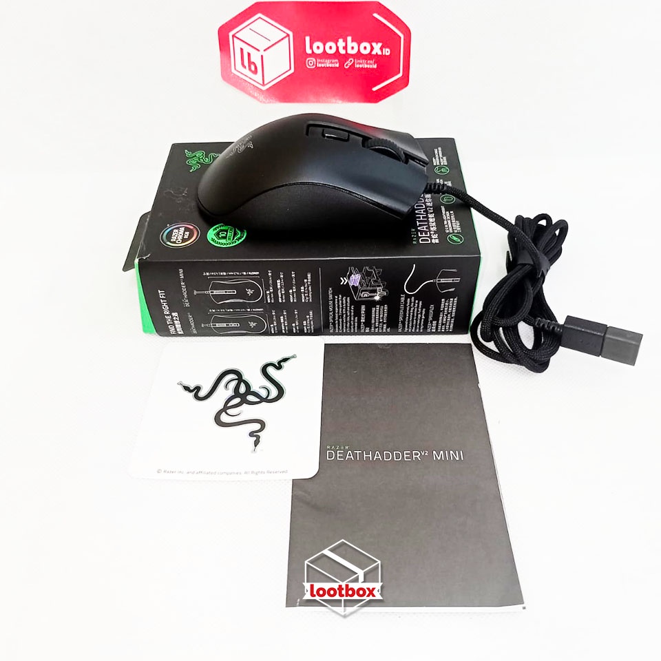 Jual Mouse Gaming Razer Deathadder v2 Mini [SECOND] | Shopee Indonesia