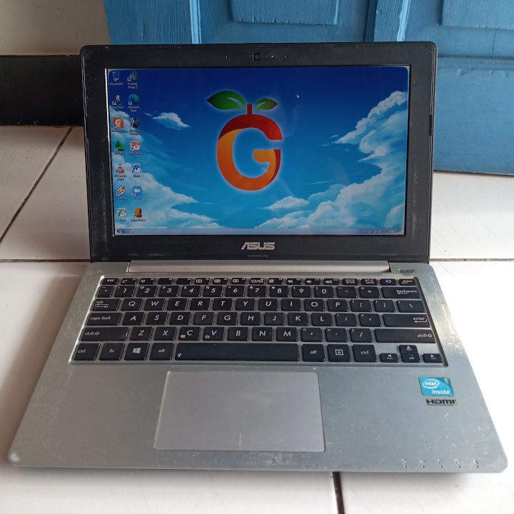 Jual Asus X201e Warna Silver Intel Celeron Ram 4gb Hdd 320gb Netbook Second Notebook Bekas 6929