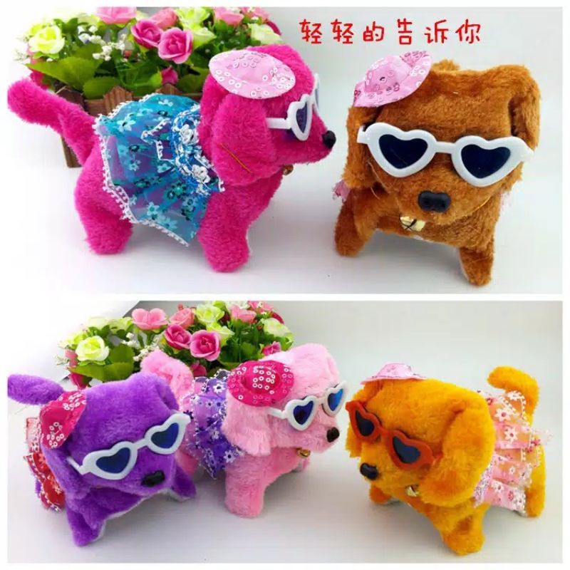 Jual anjing bisa jalan, bergerak, mainan anjing lucu, mainan gerak ...