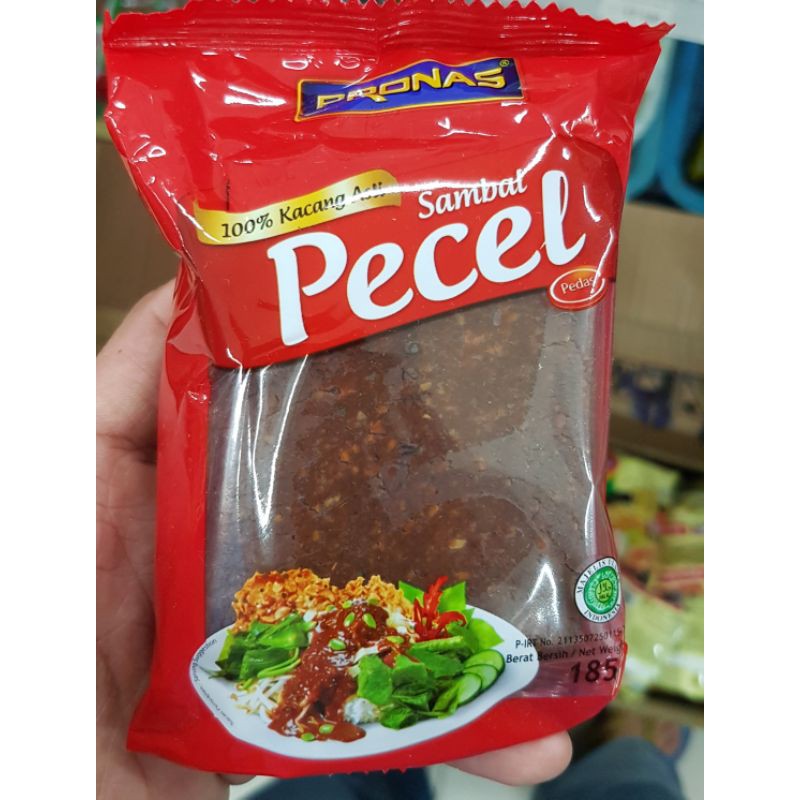 Jual Pronas Sambal Pecel Pedas 185gr 100 Kacang Asli Shopee Indonesia