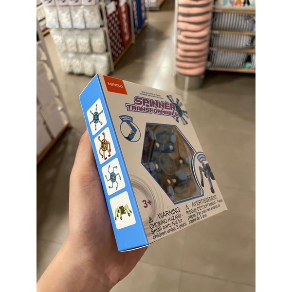 Jual TRANSFORMABLE SPINNER MINISO | Shopee Indonesia