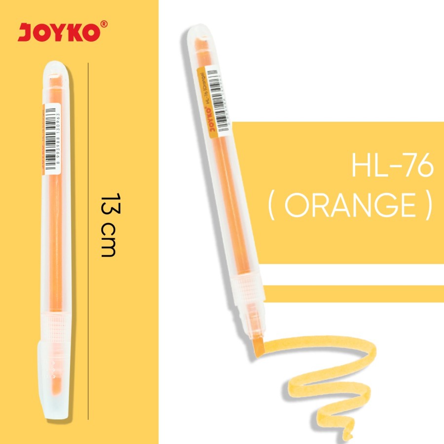 Jual Highlighter JOYKO Pen HL73-76 pc/Penanda Catatan Note/Highliter ...