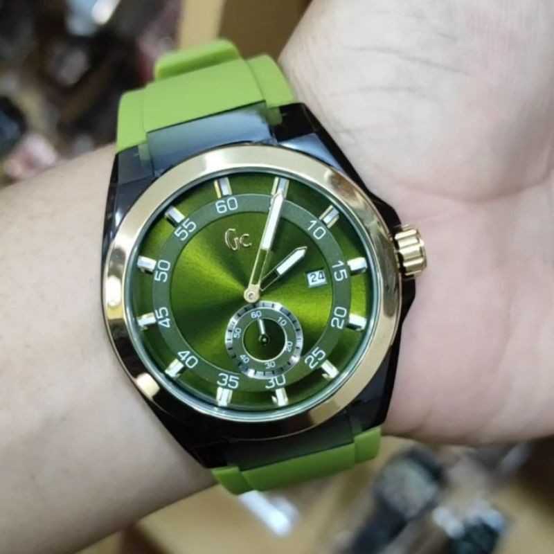 Jual JAM TANGAN GC RUBBER CHRONO ON | Shopee Indonesia