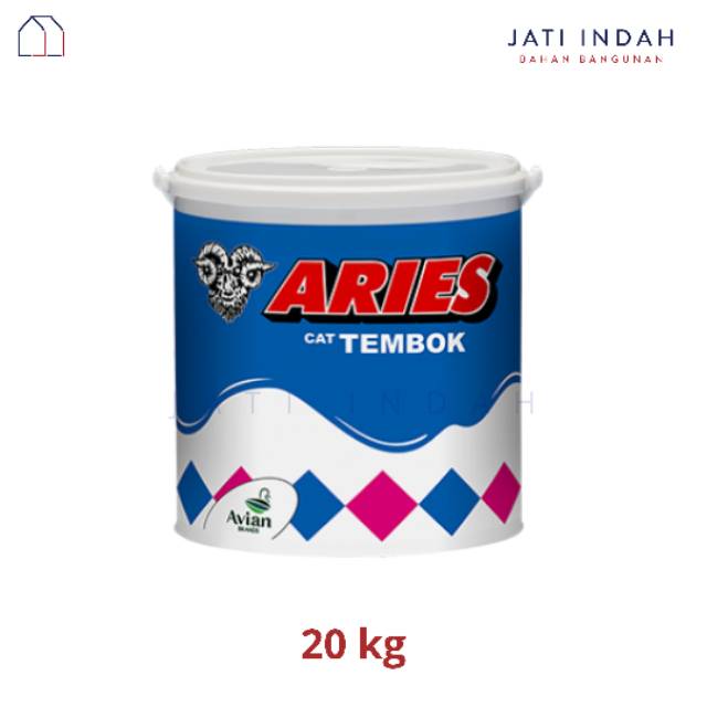 Jual Aries Cat Tembok 20 Kg Pail Ember Cat Dinding Shopee Indonesia 2065