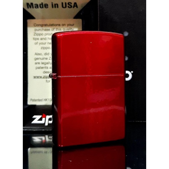 Jual 21063 ORIGINAL ZIPPO CANDY APPLE RED Shopee Indonesia