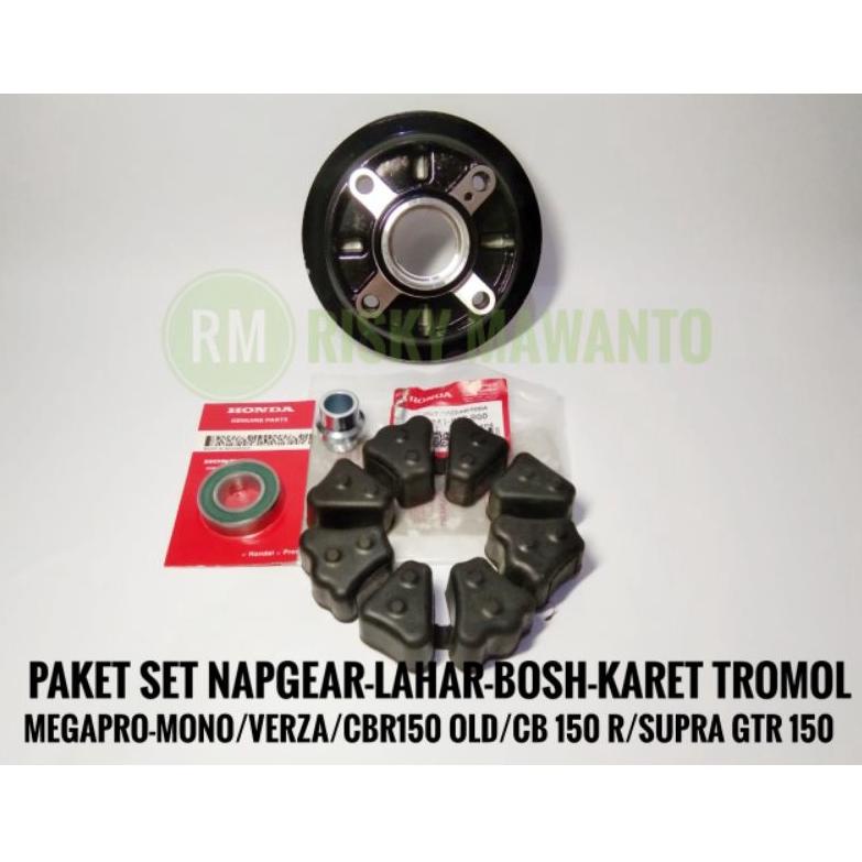 Jual PAKET SET NAPGEAR HONDA MEGAPROMONO/VERZA/CB150R/CBR 150 OLD/GTR