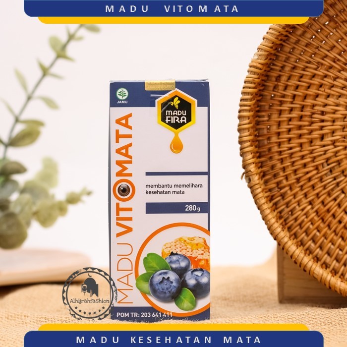 Jual Madu Vitomata Obat Mata Rabun Minus / Plus Katarak Glaukoma Lazy ...