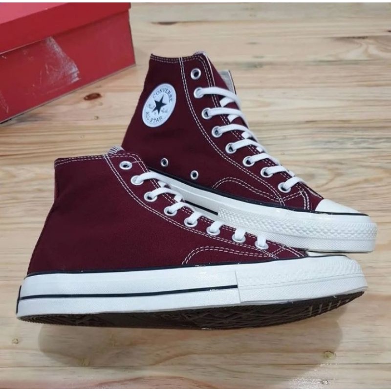 Sepatu CONVERSE 70S MAROON PREMIUM QUALITY/SEPATU CONVERSE