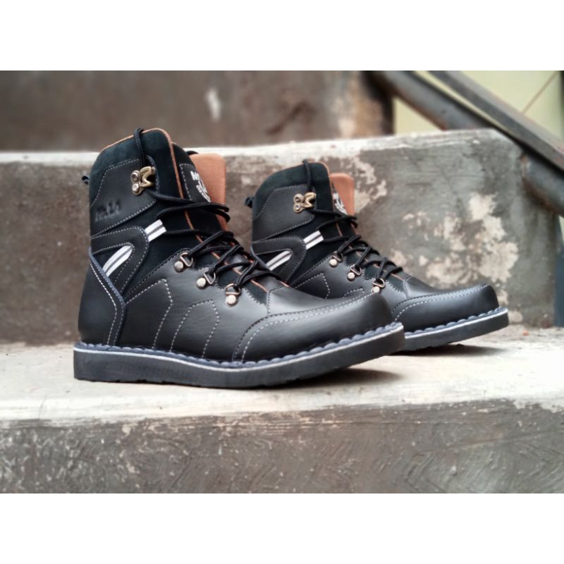 Jual sepatu boots pria kulit sapi asli | Shopee Indonesia