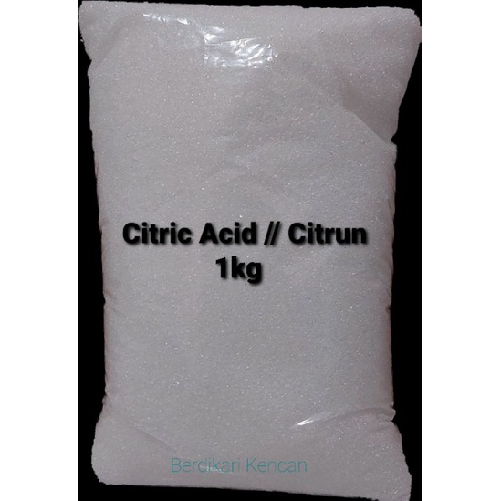 Jual Citric Acid Asam Citrun Kg Monohydrate Food Grade Shopee Indonesia