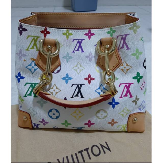 Jual Tas Wanita Louis Vuitton Lv Speedy Multi White Original