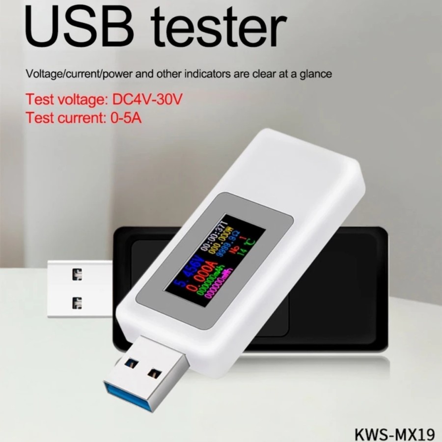 Jual Keweisi Kws Mx In Usb Multifunction Tester Usb Doctor