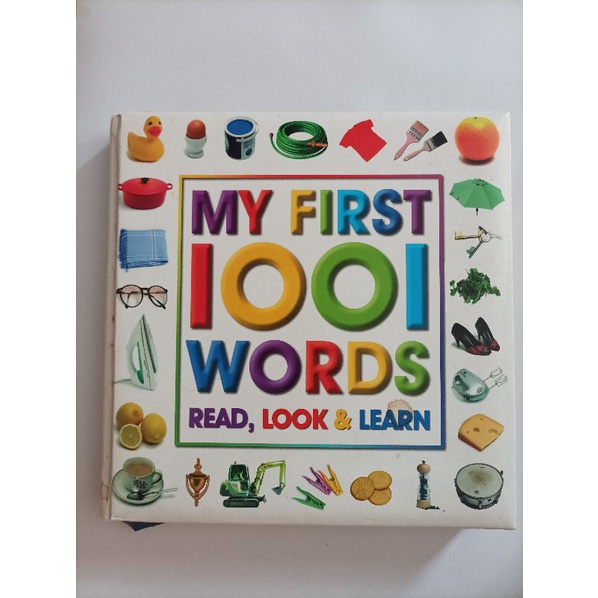 Jual My First 1001 Words (buku bekas original bahasa Inggris) | Shopee ...