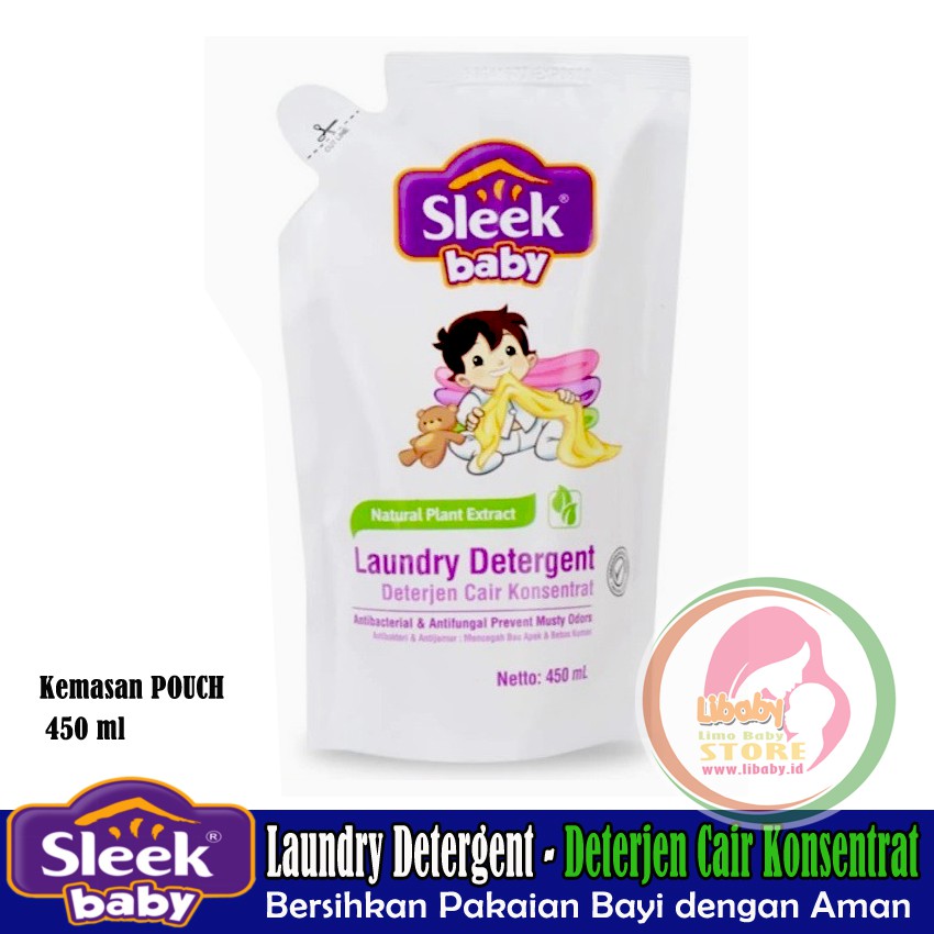 Jual Sleek Baby Laundry Detergent 450ml. | Shopee Indonesia