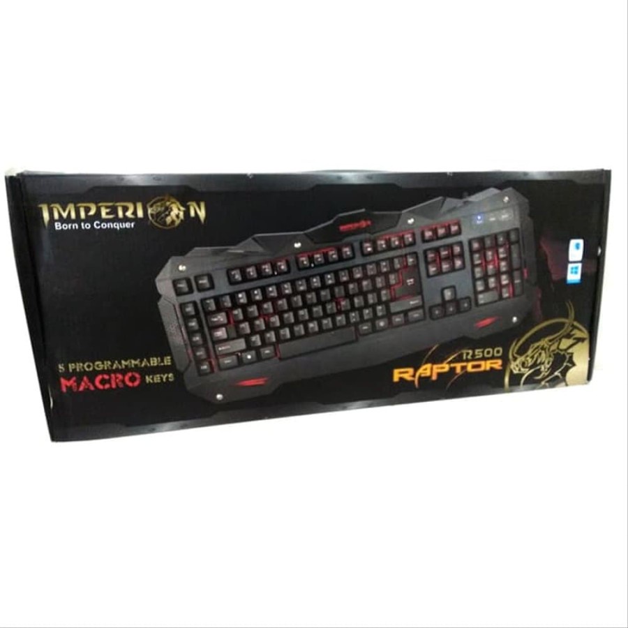 Jual Keyboard Gaming Imperion R500 Raptor R 500 Game Macro Keys ...