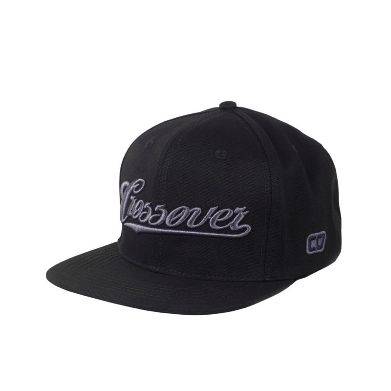 Jual snapback CROSSOVER - SCRIPT (black) | Shopee Indonesia