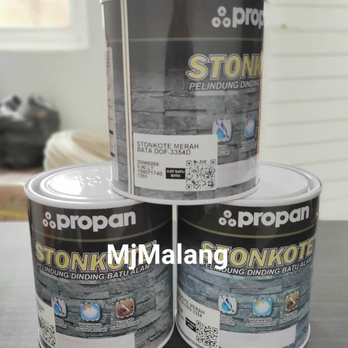 Jual PROPAN STONE CARE WARNA BATA MERAH DOF 1KG/VERNIS COATING BATU