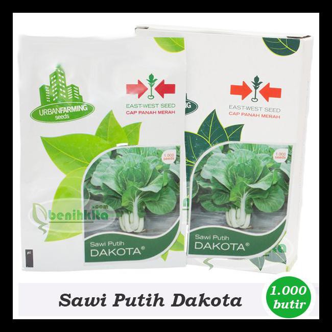 Jual Benih Sawi Putih Dakota Kemasan Personal Pouch Cap Panah Merah