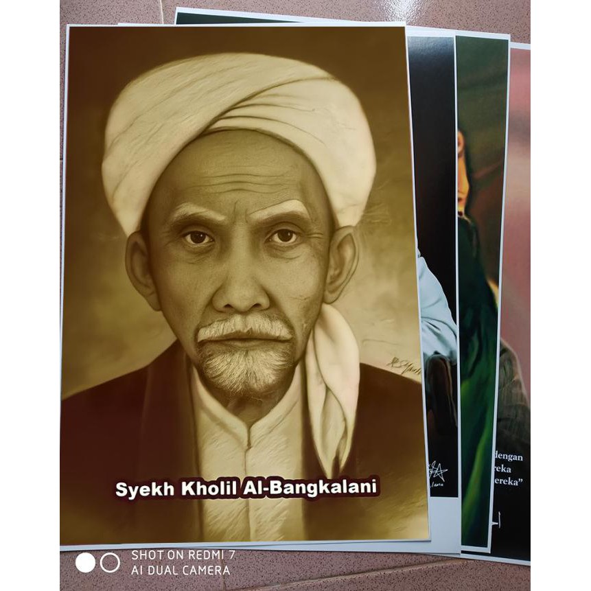 Jual POSTER SYECH KHOLIL BANGKALAN, UKURAN 32*47CM ART PAPER 310GRAM ...