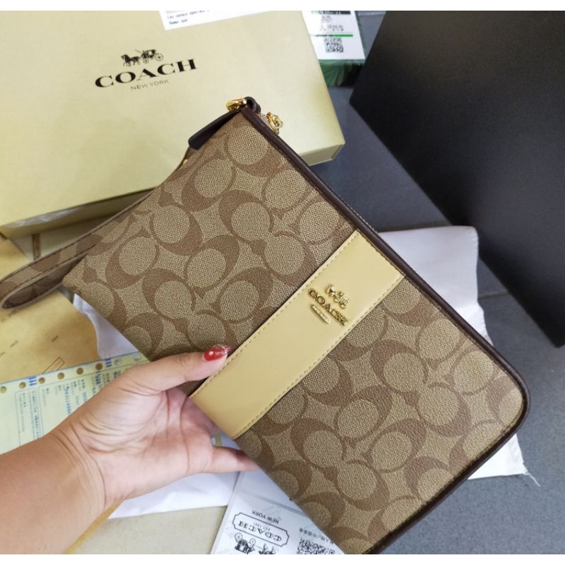 Jual Coach hanbag semi premium free box | Shopee Indonesia