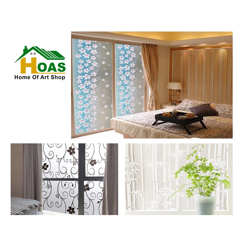 Jual Hoas Stiker Kaca Tidak Tembus Pandang Stiker Kaca Jendela Rumah ...