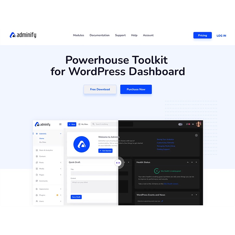 Jual WP Adminify Pro – Toolkit for WordPress Dashboard Plugin | Shopee ...