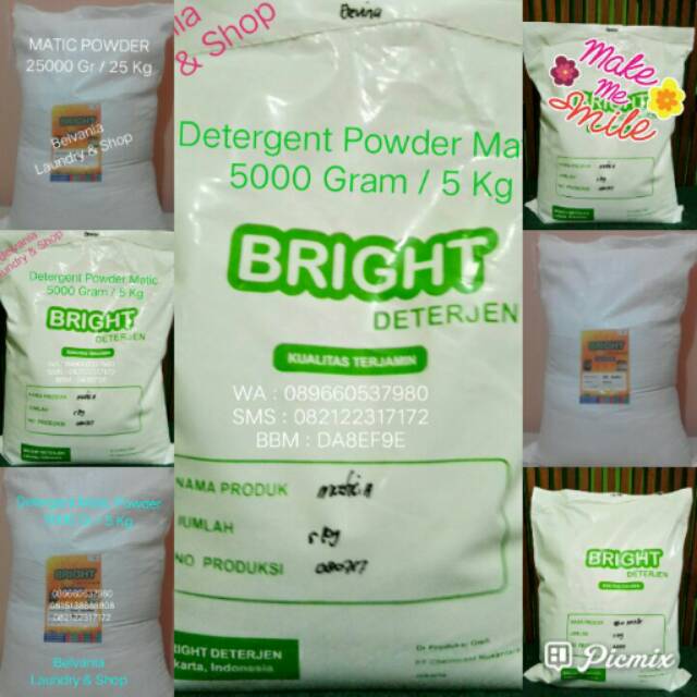 Jual DETERGENT MATIC POWDER 5000 Gr / 5 Kg | Shopee Indonesia