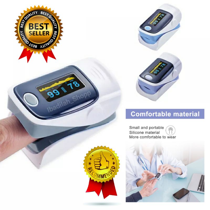 Jual Fingertip Pulse Oximeter / Alat Pengukur Detak Jantung - 302A ...