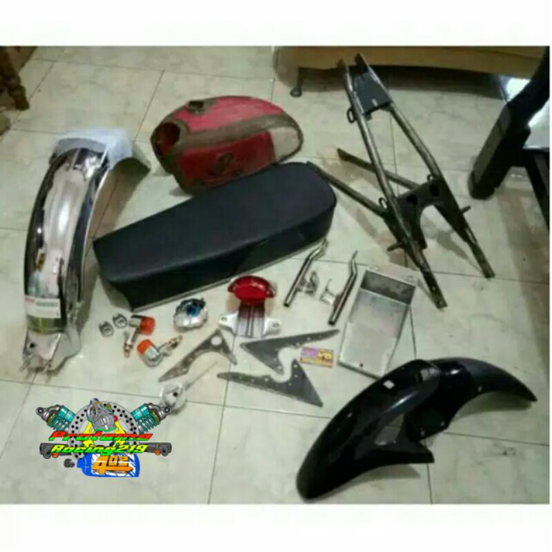 Jual PAKET MUMER BODY CB 100 GELATIK SET A | Shopee Indonesia