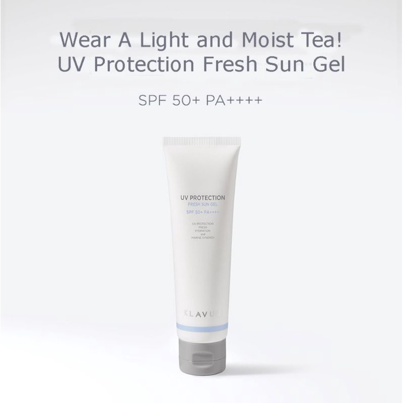 Jual BPOM KLAVUU UV Protection Fresh Sun Gel SPF50+ PA+++ | Shopee ...