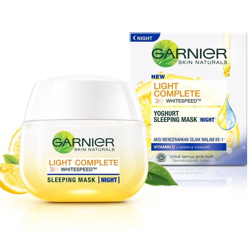 Jual GARNIER Light Complete White Speed Whitening Serum Cream SPF36 ...