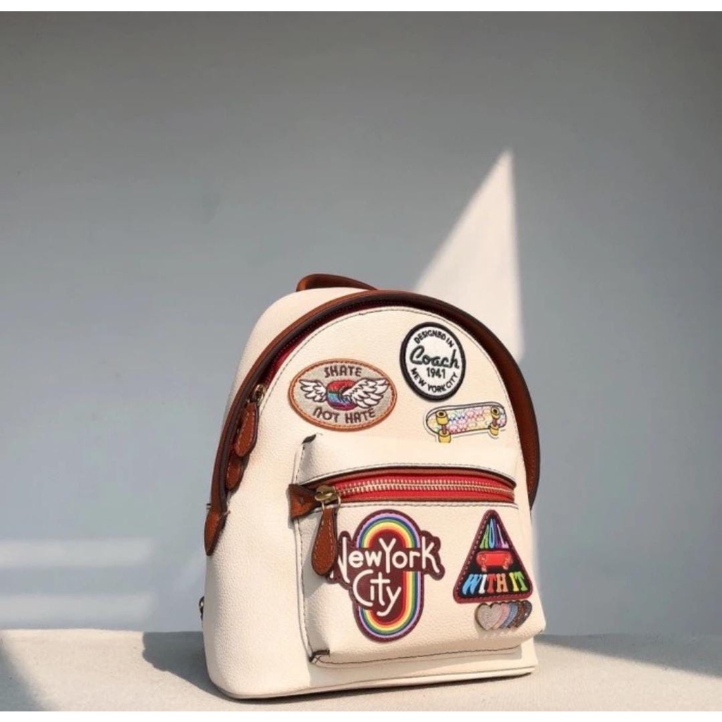 Coach best sale backpack patches