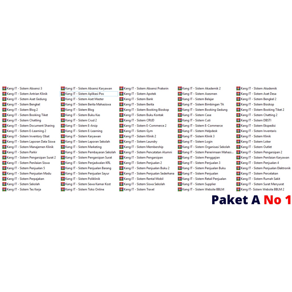 Jual Source Code Program Aplikasi Dan Sistem Informasi Pemograman PHP ...