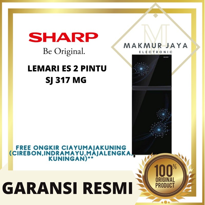 Jual KULKAS SHARP 2 PINTU SJ 317 MG KHUSUS CIREBON | Shopee Indonesia