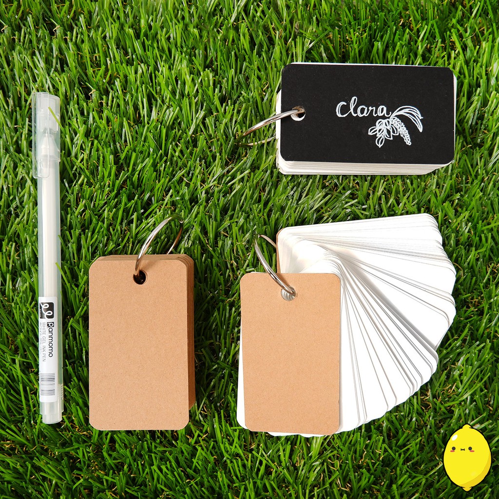 Jual Gantungan Memo Mini Basic Paper Keychain Plain Notepad | Shopee ...