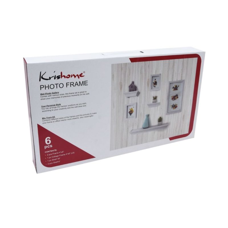 Jual Bingkai Foto Set Isi 6Pcs Informa - Frame Foto White | Shopee ...