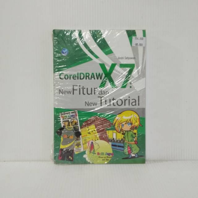 Jual Buku Coreldraw X7 New Fitur New Tutorial Andri Setyawan